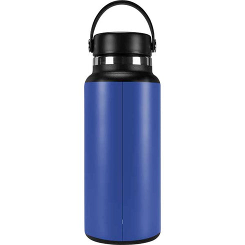 Blue Solid Hydro Flask 32oz Wide Mouth Skin